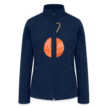 Christmas ball - Women’s Soft Shell Jacket - navy - Front