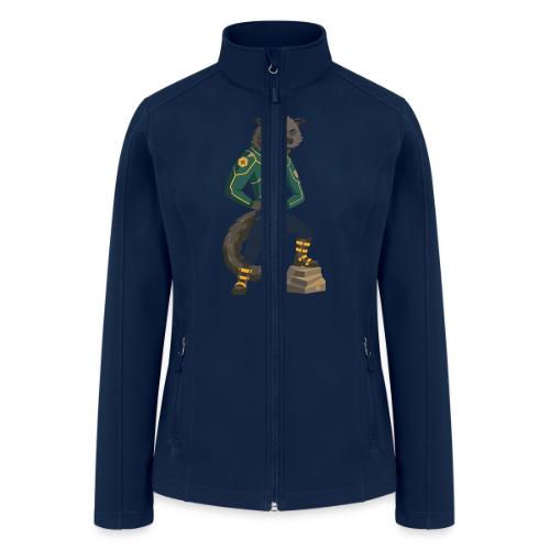 Raccoon Ranger in Neon Armor - Women’s Soft Shell Jacket