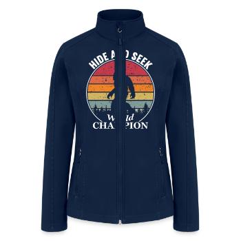 Bigfoot - Women’s Soft Shell Jacket - navy - Front