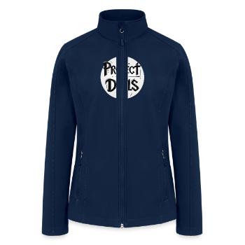 Protect the dolls - Women’s Soft Shell Jacket - navy - Front