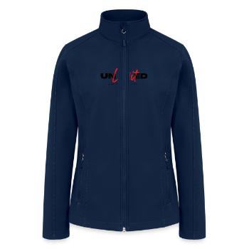 UNLimiED - Women’s Soft Shell Jacket - navy - Front