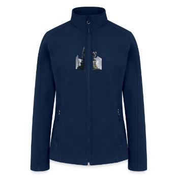 Iron Giant - Women’s Soft Shell Jacket - navy - Front