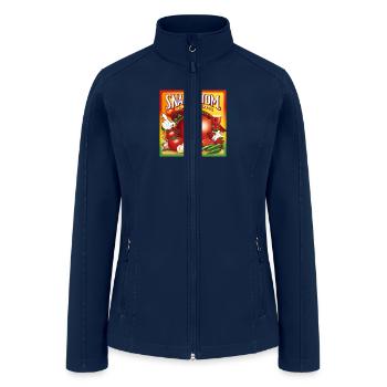 SNAP E TOM - Women’s Soft Shell Jacket - navy - Front