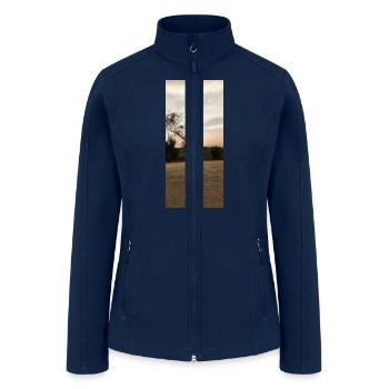 jani lovers - Women’s Soft Shell Jacket - navy - Front