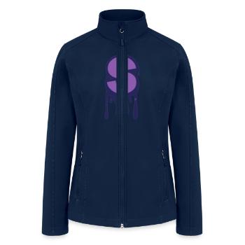 Tee - Women’s Soft Shell Jacket - navy - Front