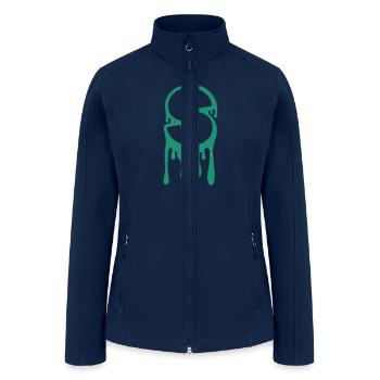 Tees - Women’s Soft Shell Jacket - navy - Front
