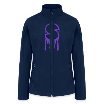 Tees - Women’s Soft Shell Jacket - navy - Front