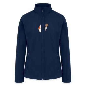 Embrace the joy of summer : sun,fun,and adventure - Women’s Soft Shell Jacket - navy - Front