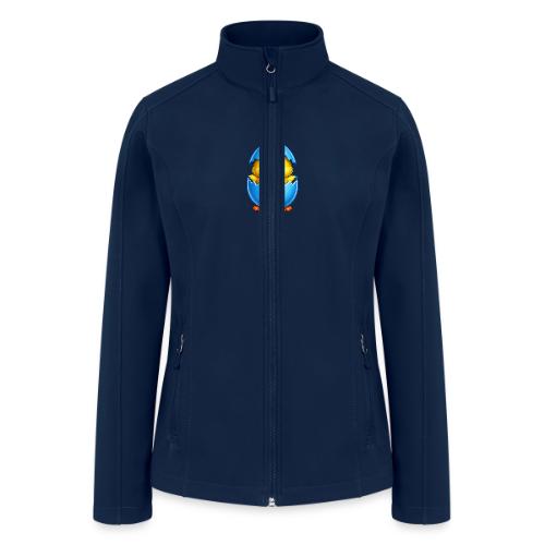 Easter Chick Blue - Women’s Soft Shell Jacket