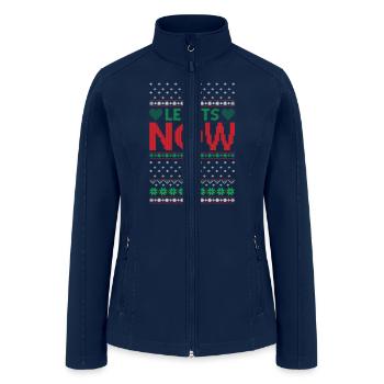 Le Tits Now - Women’s Soft Shell Jacket - navy - Front
