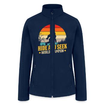 Bigfoot - Women’s Soft Shell Jacket - navy - Front