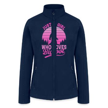 Bigfoot - Women’s Soft Shell Jacket - navy - Front