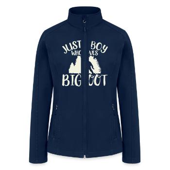 Bigfoot - Women’s Soft Shell Jacket - navy - Front
