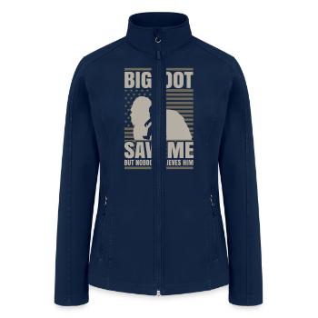 Bigfoot - Women’s Soft Shell Jacket - navy - Front