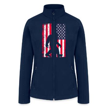 Bigfoot - Women’s Soft Shell Jacket - navy - Front