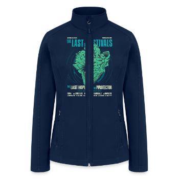 The Last of Festivals - Women’s Soft Shell Jacket - navy - Front