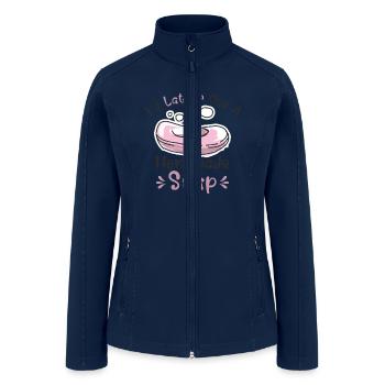 Soap Dealer Homemade Soap Soaper Soap Hobbyist - Women’s Soft Shell Jacket - navy - Front