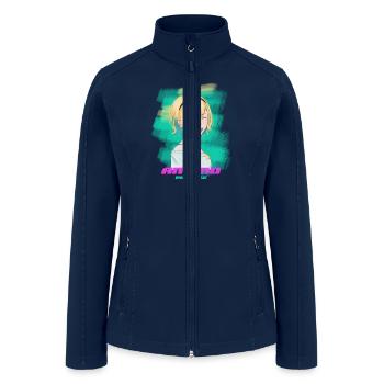 Amano Pikamee - Women’s Soft Shell Jacket - navy - Front