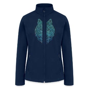 Merry Slothmas T Shirt Christmas Pajama for Sloth - Women’s Soft Shell Jacket - navy - Front