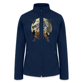 Werewolf - Women’s Soft Shell Jacket - navy - Front