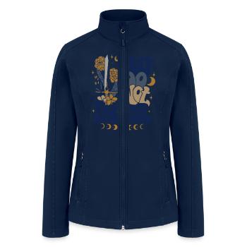 You Do Not Falter - Women’s Soft Shell Jacket - navy - Front