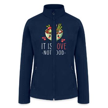 Savor the Flavor with Exclusive Tom Yum - Women’s Soft Shell Jacket - navy - Front