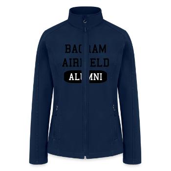 Bagram Airfield Alumni Operation Enduring Freedom - Women’s Soft Shell Jacket - navy - Front