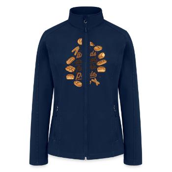 My Breads Are Not For The People Bread Maker - Women’s Soft Shell Jacket - navy - Front