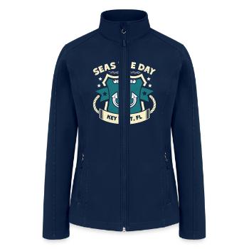 Key-West SEAS A DAY KEY-WEST SEAS Yachting - Women’s Soft Shell Jacket - navy - Front