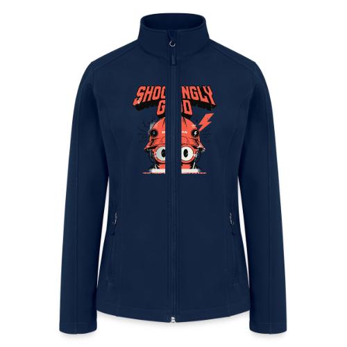 Funny Shockingly Good Electrician - Women’s Soft Shell Jacket