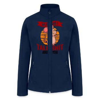 Rat Rodent Rat Lovers Mouse Pet - Women’s Soft Shell Jacket - navy - Front