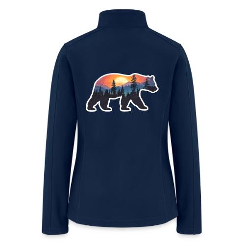 Mountain Spirit Bear - Women’s Soft Shell Jacket