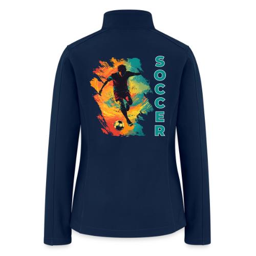 Soccer Hero Mode - Women’s Soft Shell Jacket