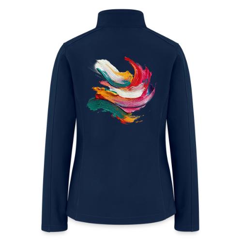 Colorful brushstrokes - Women’s Soft Shell Jacket