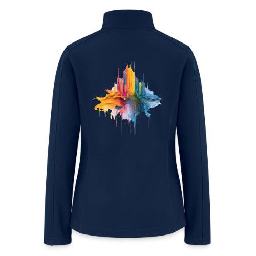 Impasto Spectrum - Women’s Soft Shell Jacket
