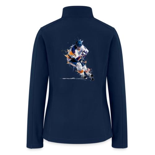 Hockey: Icy Streaks - Women’s Soft Shell Jacket