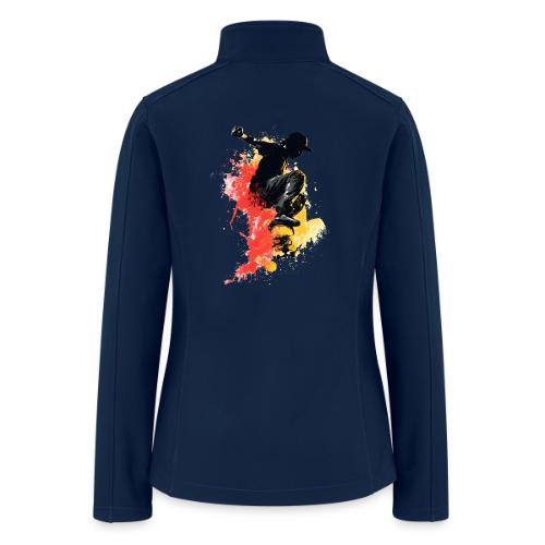 Skateboarding: Splash of Motion - Women’s Soft Shell Jacket