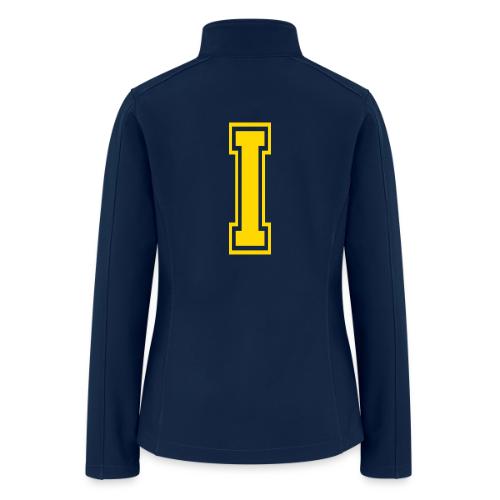 Letter I – Capital Athletic Alphabet Monogram - Women’s Soft Shell Jacket