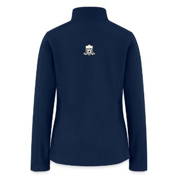 Brooklyn FC Crest Shield - Women’s Soft Shell Jacket - navy - Back