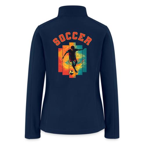 Soccer Heartbeat - Women’s Soft Shell Jacket