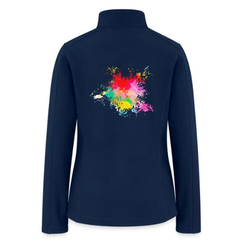 Psychedelic: Color Storm - Women’s Soft Shell Jacket