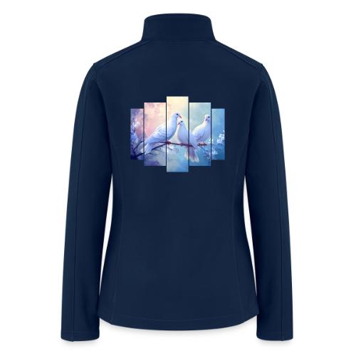 Symbols of Peace and Serenity - Women’s Soft Shell Jacket