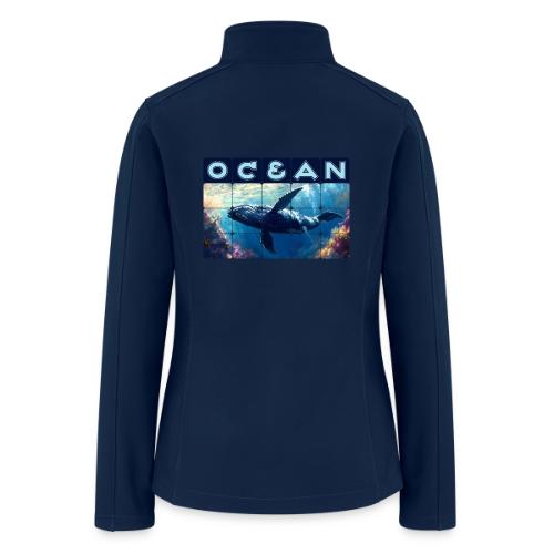 Ocean: Majestic Deep - Women’s Soft Shell Jacket