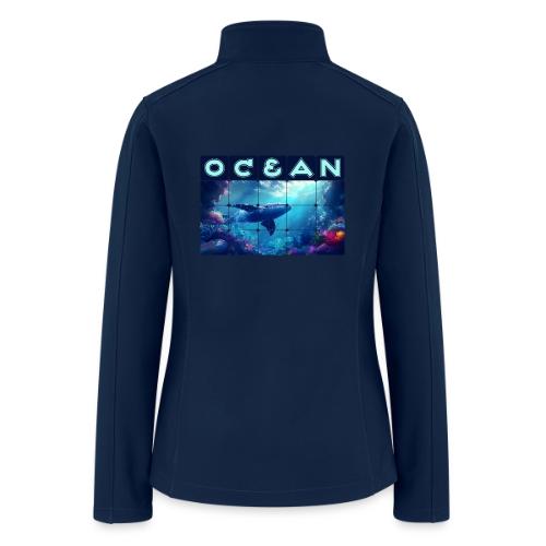 Ocean: Whale’s Path - Women’s Soft Shell Jacket