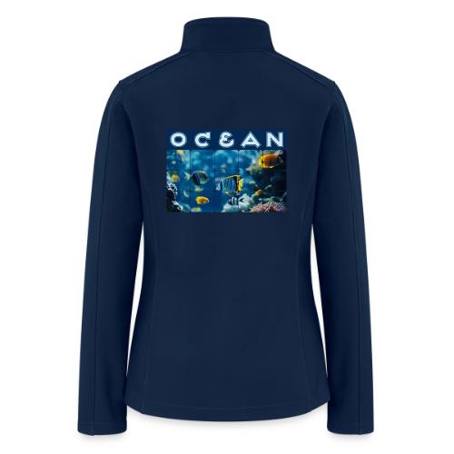 Ocean: Underwater Radiance - Women’s Soft Shell Jacket