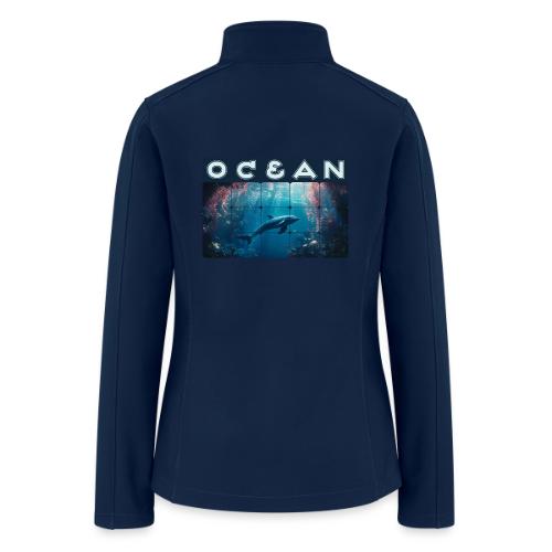 Ocean: Blue Grace - Women’s Soft Shell Jacket