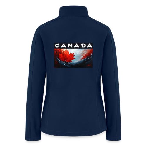 Canada Icon in Color - Women’s Soft Shell Jacket