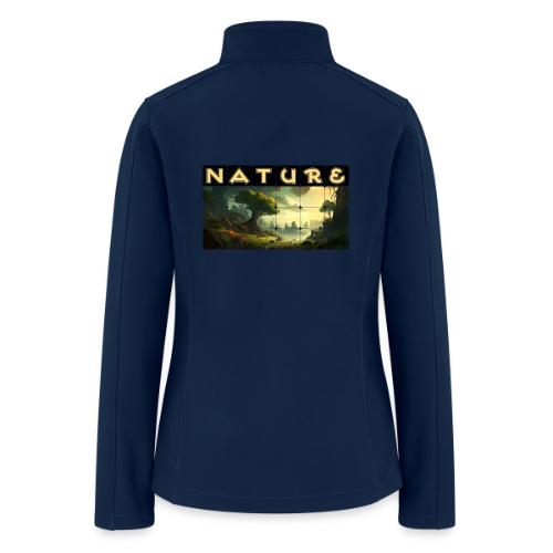 Whispers of Green Peaks - Women’s Soft Shell Jacket