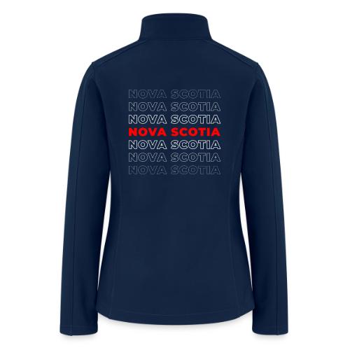 Nova Scotia Script - Women’s Soft Shell Jacket