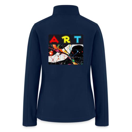 Art in Motion: Color Unleashed - Women’s Soft Shell Jacket